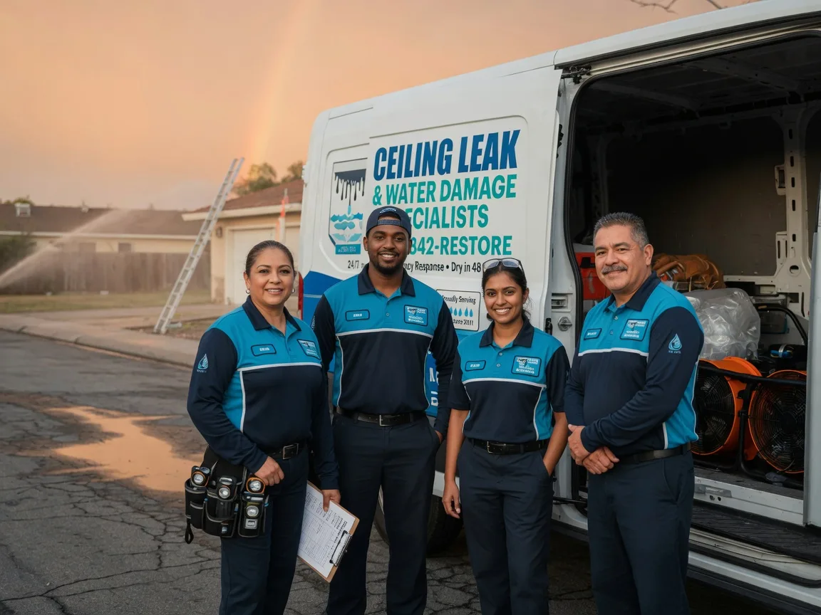 Ceiling Leak Cleanup company in Rowe, VA