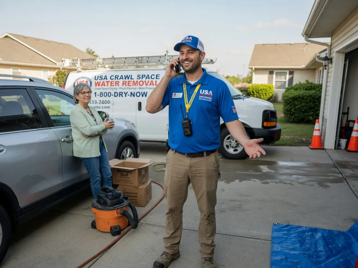 Crawl Space Water Removal Rowe, VA FAQs
